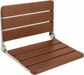 Steel Framed Teak Wall Shower Seat