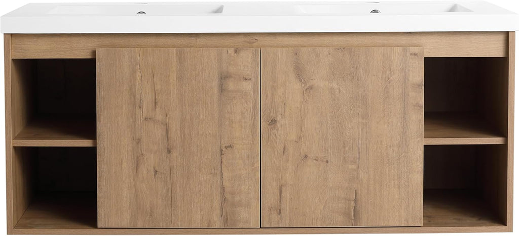 Modern Floating Double Sink Vanity