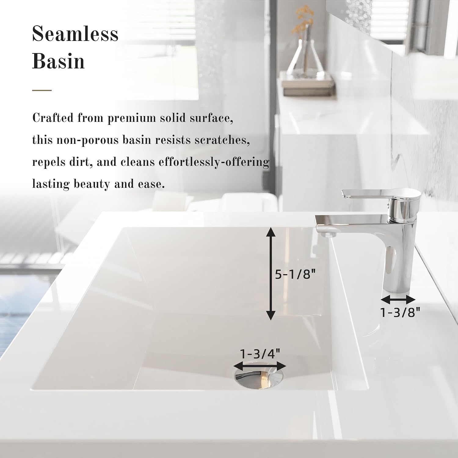Black Floating Double Sink Vanity Cabinet