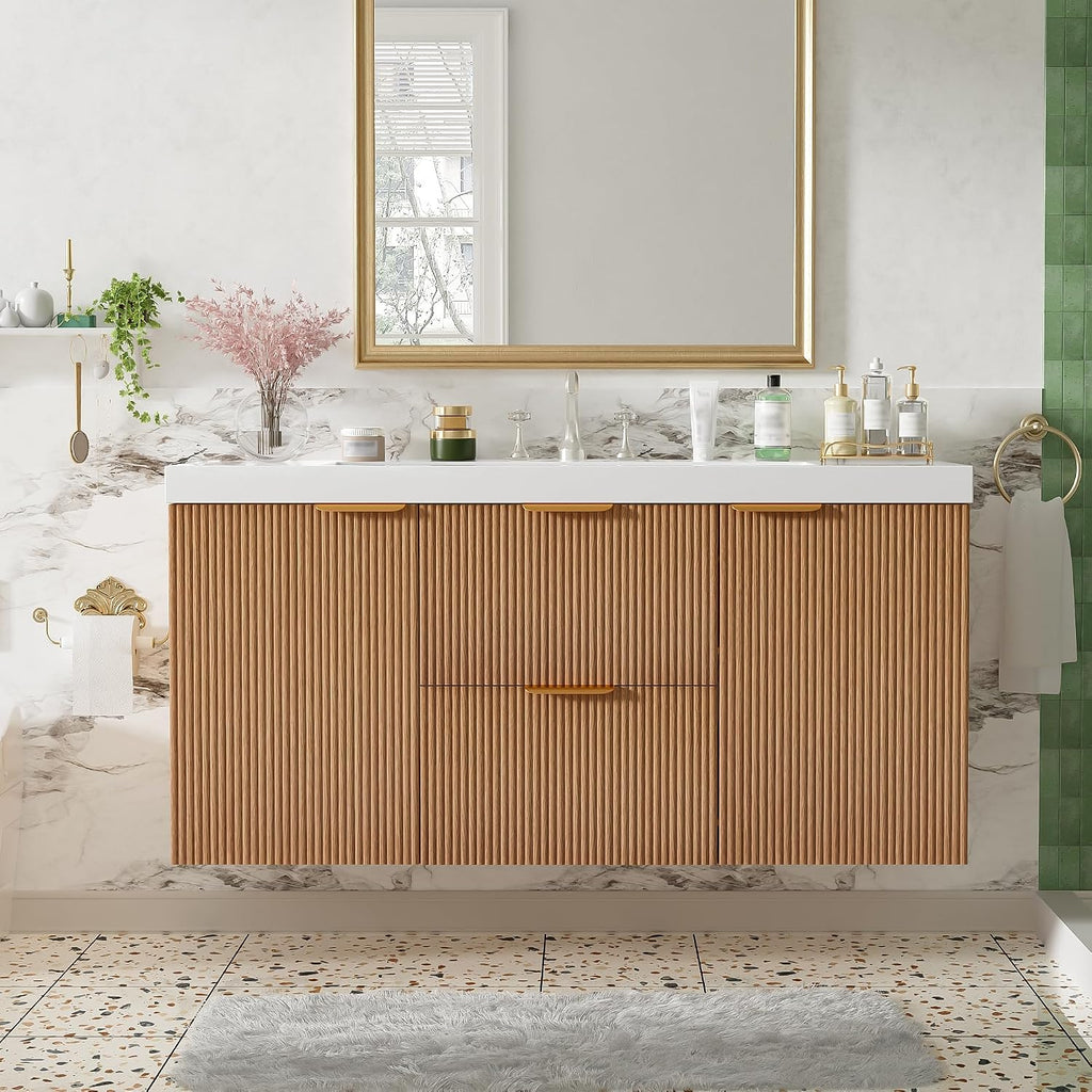 48 Inch Double Sink Wall Vanity