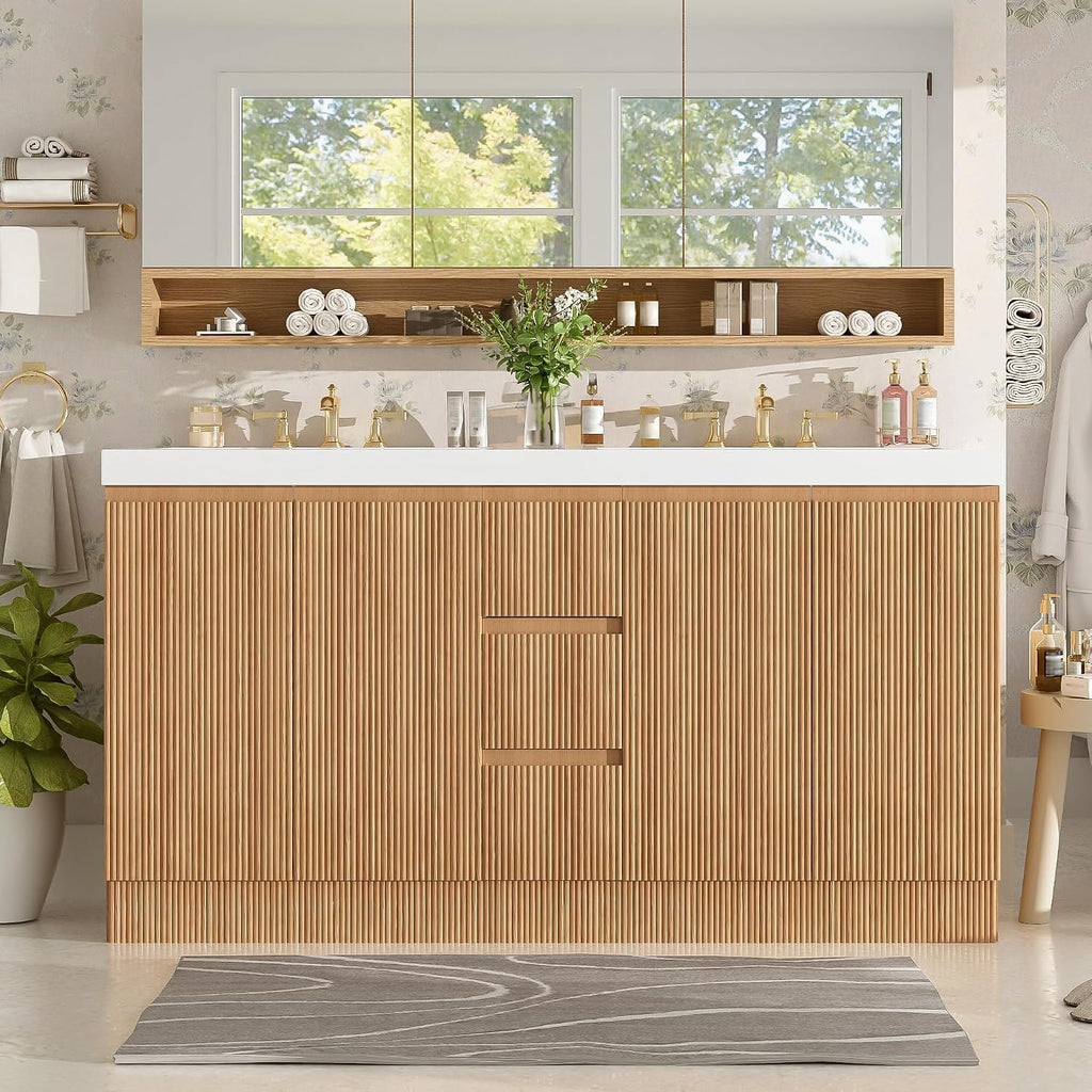 48 Inch Double Sink Wall Vanity