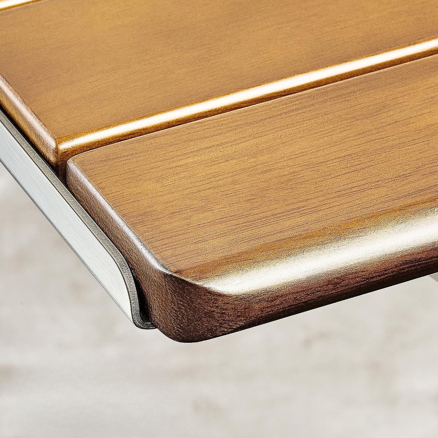 Ada Upgraded Teak Wall Shower Bench